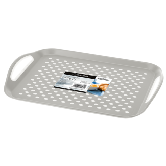 Taca prostokątna MOLLY 45x32cm 8872 szary 