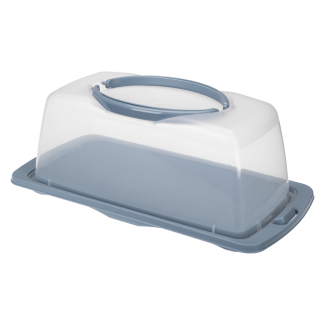 Pojemnik prostokątny KEKS 40x20x15cm 05627 szary 