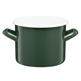 Garnek emaliowany gładki GORDON 14cm/1,5l 29298 zielony