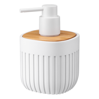 Dozownik na mydło FARGO kwadratowy 24314 (int) biały