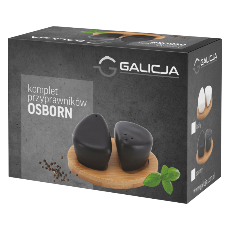 Komplet przyprawników OSBORN 3 elementy 0738 czarny