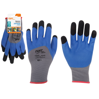 Rękawice ochronne Dragon-Blue rozm.8-M 10907