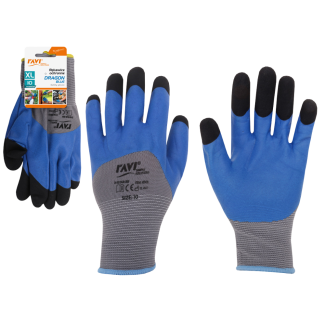 Rękawice ochronne Dragon-Blue rozm.10-XL 10909