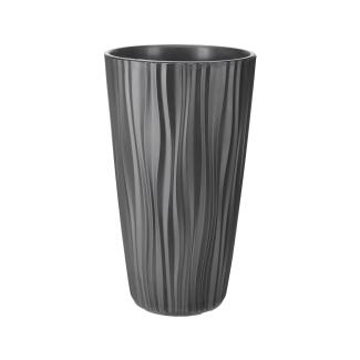 Doniczka wysoka SAHARA 35x60cm 07737 szary