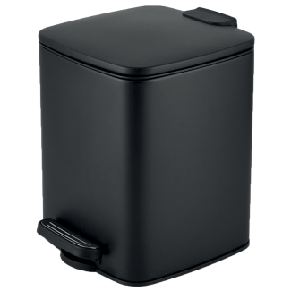 Kosz łazienkowy na śmieci kwadratowy OREL 5l 0325 (int) czarny
