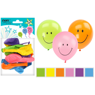 LGP Balony z nadrukiem 25 cm / 12 szt. 12151