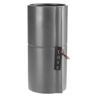 Osłonka ceramiczna ELIZA 11cm 24911 szary