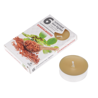 Podgrzewacz zapachowy 6 szt.97688 Drzewo sandałowe