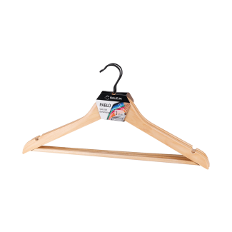 Komplet wieszaków drewnianych PABLO 3 sztuki 23980