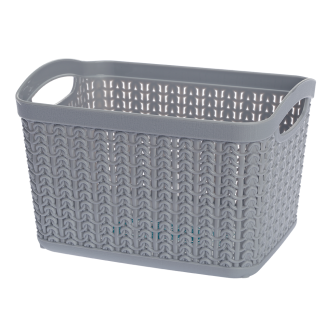 Koszyk prostokątny M WILLOW 3,3l 22789 szary jasny