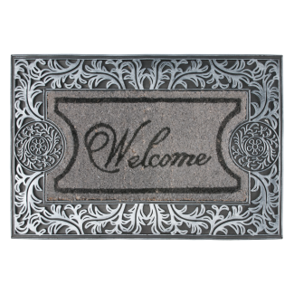 Wycieraczka gumowo kokosowa LUCAS 60x40cm 6548 wzór 3