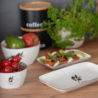 Miseczka PROWANSJA 350ml z porcelany New Bone 81474 wz. Olives