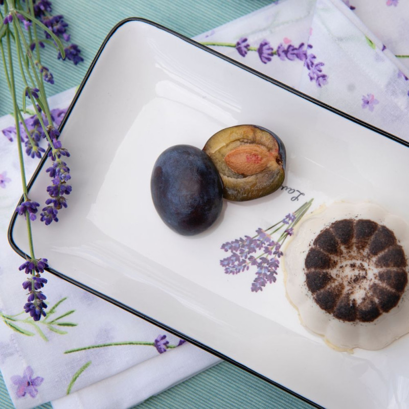 Półmisek PROWANSJA 25cm z porcelany New Bone 81483 wz. Lavender