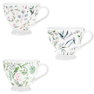 Kubek ELEGANT TEA 370 ml z porcelany New Bone 91412