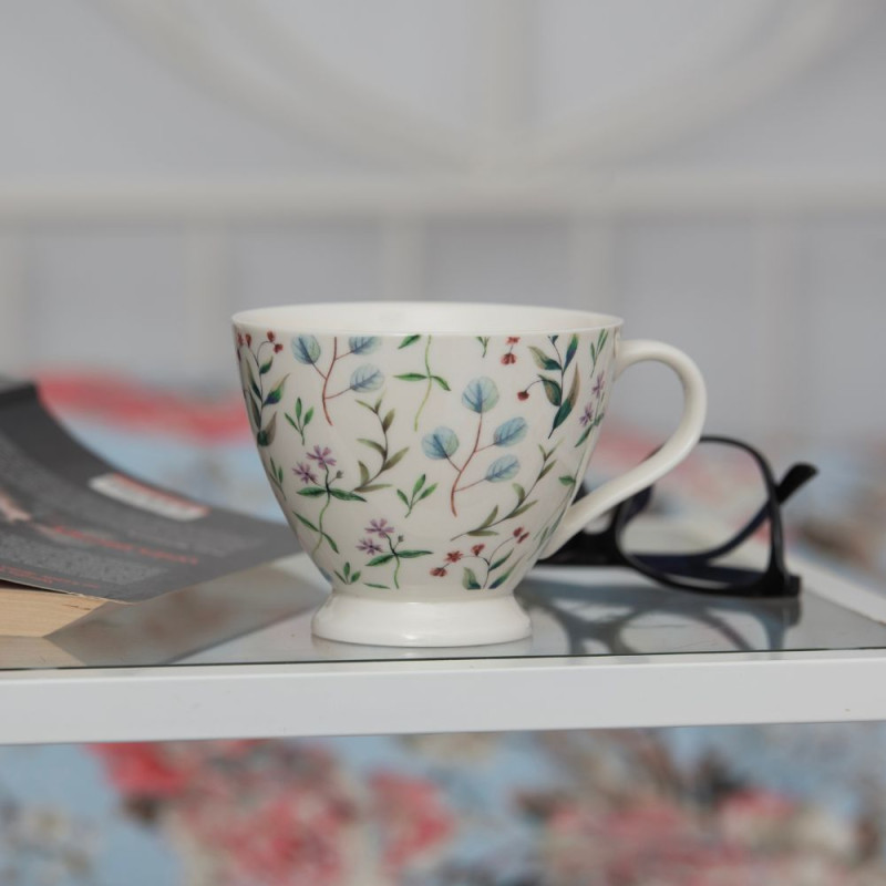 Kubek ELEGANT TEA 370 ml z porcelany New Bone 91412