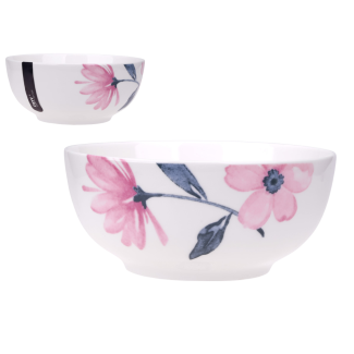 Miseczka PINK PETAL 750 ml z porcelany New Bone 91435