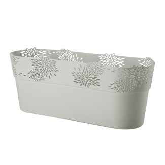 Osłonka owalna ASTER 32cm 20539 szary