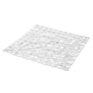 Mata łazienkowa PEBBLE 53x53cm 28816 transparent