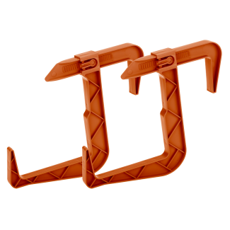 Komplet uchwytów do doniczki balkonowej 2 sztuki 23834 terakota