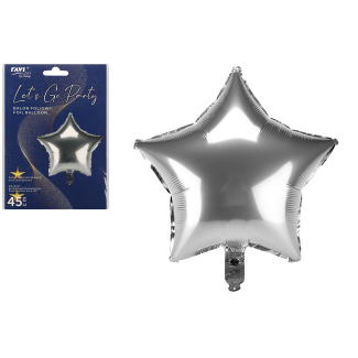 LGP Balon foliowy STAR 22143 silver