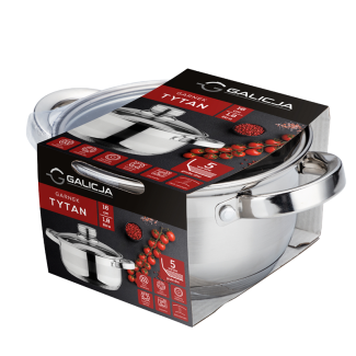 Garnek TYTAN 16cm/1,8l 19785