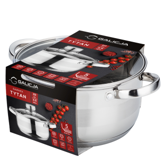 Garnek TYTAN 22cm/4,5l 19815