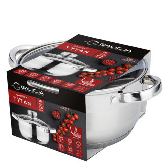 Garnek TYTAN 18cm/2,5l 19792