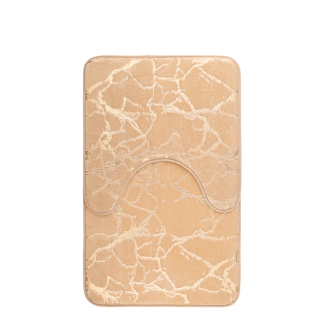 Komplet dywaników łazienkowych MARLENE 50x80/50x40cm 2 elementy 29046 beżowy