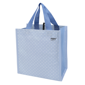 Torba na zakupy DOTTIES 26x15x27 cm 10106 BLUE