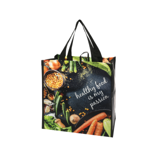 Torba na zakupy RPET 32x20x34 cm 00149 VEGGIE