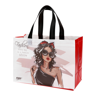 Torba na zakupy 37x15x27 cm 00199  BELLA