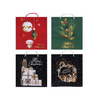 Torebka prezentowa świąteczna XM 240x250x80mm 10355