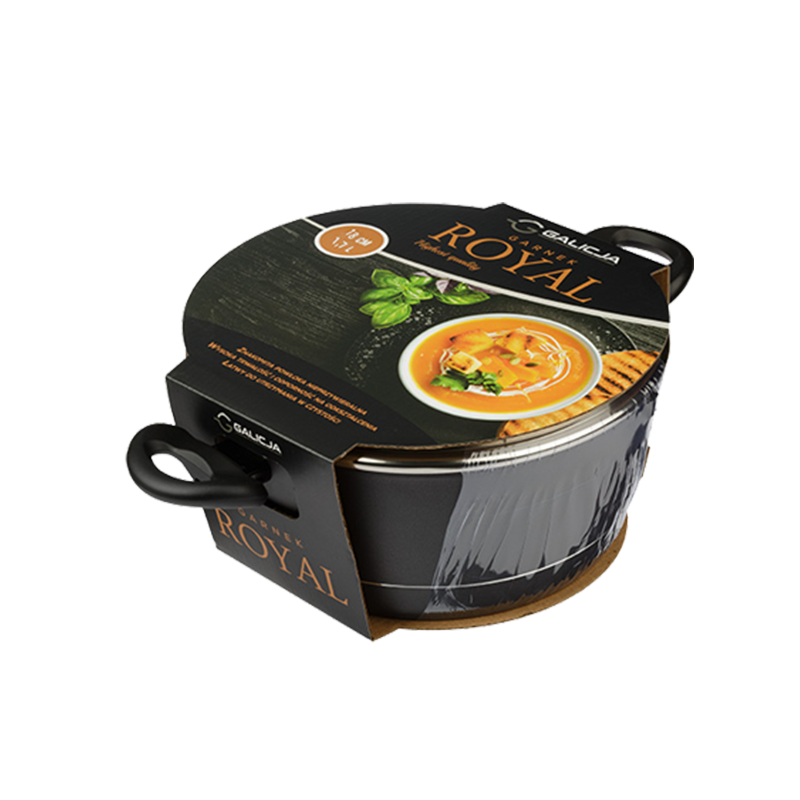 Garnek z pokrywą ROYAL 20cm/2,5l 6736