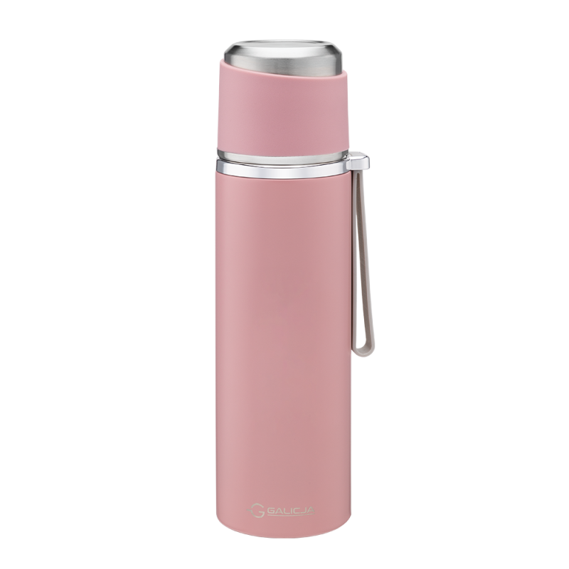 Termos nierdzewny ASTRID 460ml 27966 różowy