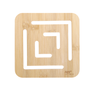 Podkładka bambusowa SQUARE 16,5x16,5x1cm 91892