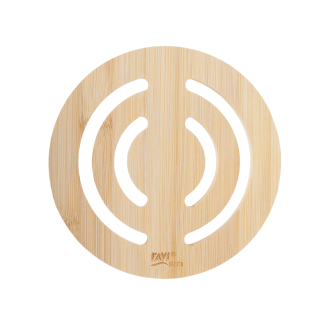 Podkładka bambusowa ROUND 16,5x16,5x1cm 91893