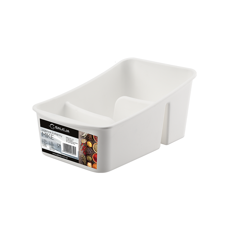 Pojemnik organizer na przyprawy MIKE 22329 biały