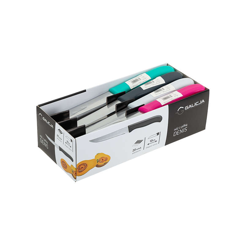 Nóż z piłką DENIS 21cm 20167 (display 20 sztuk)