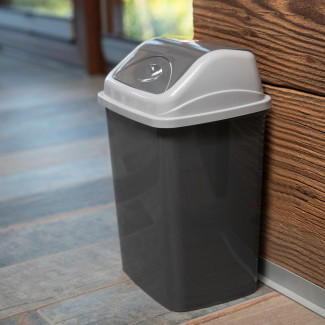 Kosz uchylny ALFI 27l 24212 szary 