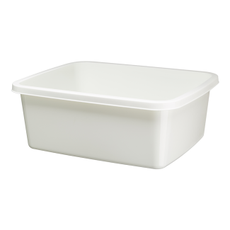 Miska prostokątna KASIA 9l/34x26,6cm 29563 krem