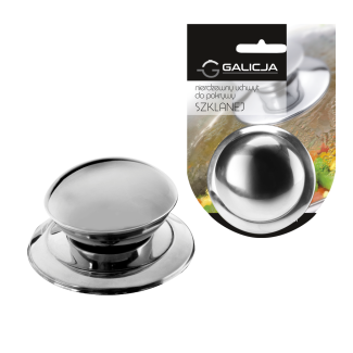 Uchwyt nierdzewny do pokrywy szklanej 6345