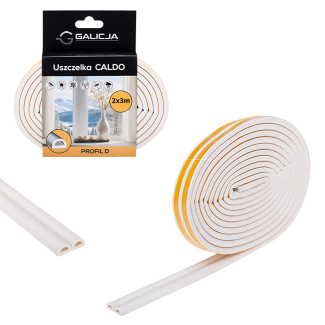 Uszczelka CALDO D 2x3m 17613 biały