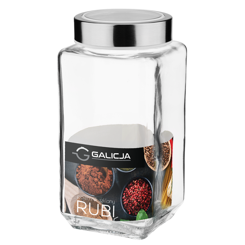 Pojemnik RUBI 1000ml 27007 biały