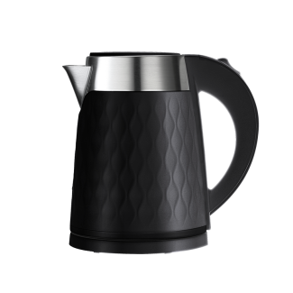Czajnik elektryczny nierdzewny/plastikowy LOUIS 1,7l 28683 czarny
