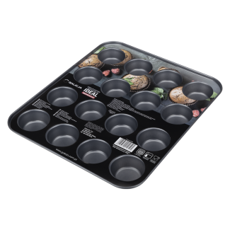 Forma nieprzywieralna do muffinek IDEAL 40x34x3,5cm 19525 