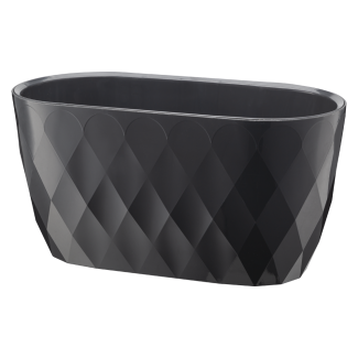 Osłonka owalna KARO 29cm 29381 antracyt