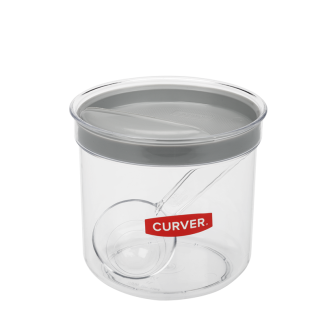 Pojemnik na artykuły sypkie 1L S 1396 szary jasny