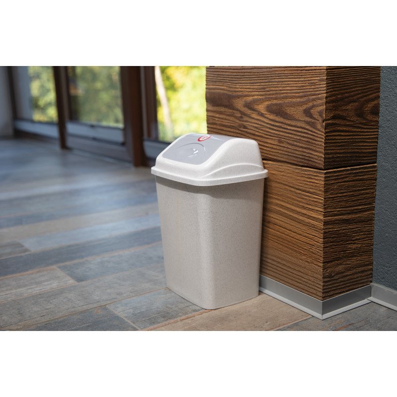 Kosz uchylny ALFI 27l 24212 beżowy 