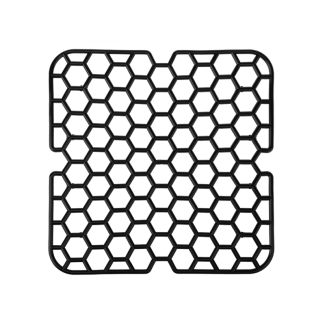 Kratka do zlewu miękka kwadratowa 7360 antracyt