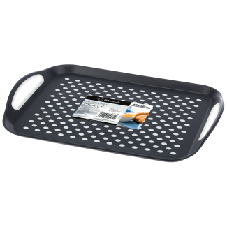 Taca prostokątna MOLLY 45x32cm 8872 antracyt 